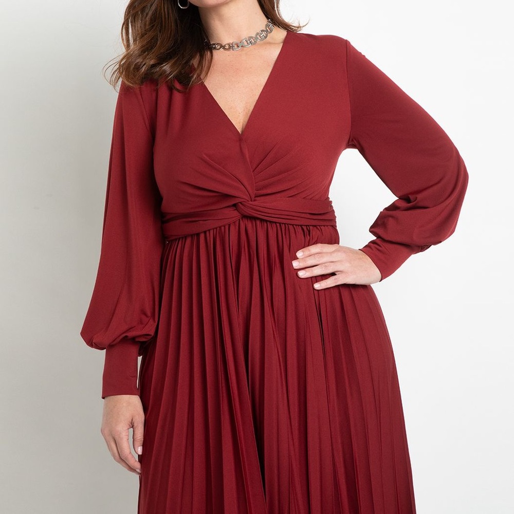 Eloquii Plus-size Red Dress